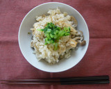 炊飯器で◎油揚げときのこの炊き込みご飯作り方6写真