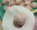 簡単鶏つくね餃子作り方3写真