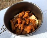 ▲山ごはん▲食べればKFC？丼作り方3写真