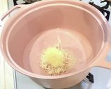 レタスとカニカマのスープ作り方2写真