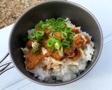 ▲山ごはん▲食べればKFC？丼作り方4写真