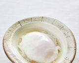 カレーの時に【炙りチーズ&温玉ごはん】作り方3写真