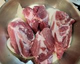 《韓国風》水なしで煮豚(スユク）作り方3写真