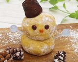 簡単&お手軽*雪だるまケーキ作り方4写真