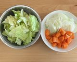 コンソメ不要!豚肉と野菜のトマト煮込み作り方1写真