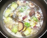 芽キャベツとさつまいもの味噌汁作り方6写真