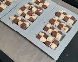 板チョコ2枚で♡しっとり市松模様クッキー作り方8写真