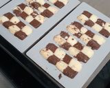 板チョコ2枚で♡しっとり市松模様クッキー作り方9写真