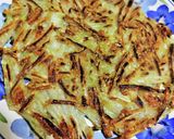 ブロッコリーの茎のガレット作り方4写真