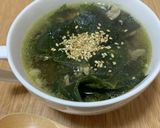 透明な韓国わかめスープ作り方3写真