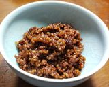 SDGs濃厚小豆の煮汁の酵素玄米ご飯作り方7写真