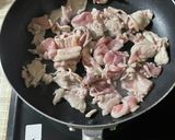 ヤーコン豚肉メンマ木耳のオイスター炒め作り方4写真
