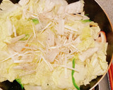 生姜とにんにく香る〜白菜のくたくた炒め煮作り方3写真