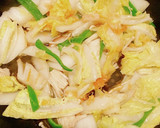 生姜とにんにく香る〜白菜のくたくた炒め煮作り方5写真