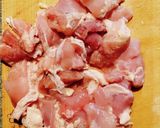 生姜たっぷり、鶏と白菜のピリ辛炒め煮作り方2写真