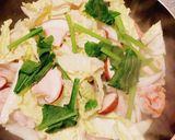 生姜たっぷり、鶏と白菜のピリ辛炒め煮作り方4写真