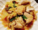 生姜たっぷり、鶏と白菜のピリ辛炒め煮作り方7写真