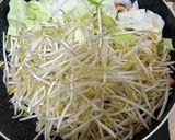 超簡単　包丁使わない回鍋肉焼きそば作り方3写真
