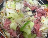超簡単　包丁使わない回鍋肉焼きそば作り方5写真