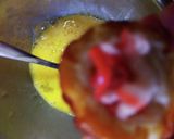 玉子焼きDeかさ増しカニカマちくわ巻き作り方1写真