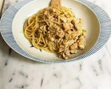 あん肝のクリームパスタ作り方9写真