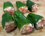 ピーマンの肉詰めトマト煮込み作り方6写真