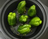 ピーマンの肉詰めトマト煮込み作り方7写真