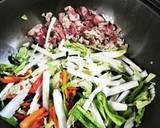 青椒肉絲！厨房ばあばぁ作り方4写真