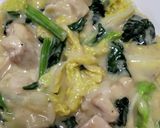 鶏肉と白菜のクリーム煮です♪温まるよ作り方7写真