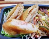 高校生男子お弁当23年12月5日作り方1写真