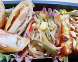 高校生男子お弁当23年12月5日作り方3写真
