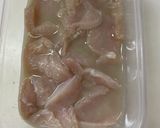 鶏胸肉の酢鶏風野菜ソースがけ作り方1写真