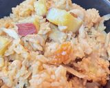 鶏とおいもの炊き込みご飯作り方6写真