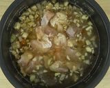 スタミナ飯！鶏ごぼうの炊き込みご飯作り方5写真