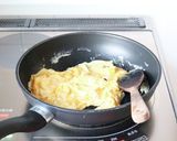 サッと炒めて【青梗菜と卵のオイスター炒め作り方3写真