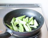 サッと炒めて【青梗菜と卵のオイスター炒め作り方4写真