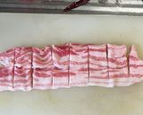 豚バラとニラのアラビアータ風パスタ作り方3写真