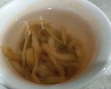 ザーサイで旨味Up！シャキシャキ葱炒飯♡作り方1写真