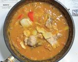 鶏もも肉とトマトと玉ネギの無水カレー作り方8写真
