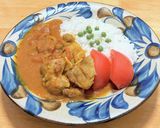 鶏もも肉とトマトと玉ネギの無水カレー作り方10写真