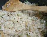 ザーサイで旨味Up！シャキシャキ葱炒飯♡作り方5写真