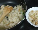 ザーサイで旨味Up！シャキシャキ葱炒飯♡作り方6写真