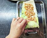 肉汁ジュワ～☆白菜のハンバーグ巻き作り方6写真