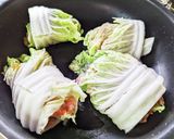 肉汁ジュワ～☆白菜のハンバーグ巻き作り方9写真