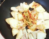 豚キムチ大根厚揚げの 炒め煮作り方8写真
