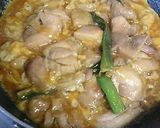 ~ピリっと韓国風親子丼~作り方5写真