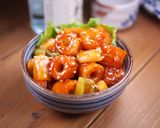 焼きちくわと長ねぎのヤンニョム和え作り方4写真