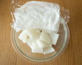 鶏肉と大根の甘辛柚子胡椒味噌煮作り方1写真