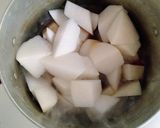 簡単隠し味で✿ 鶏むね肉と大根の 生姜煮作り方3写真