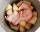 簡単隠し味で✿ 鶏むね肉と大根の 生姜煮作り方5写真